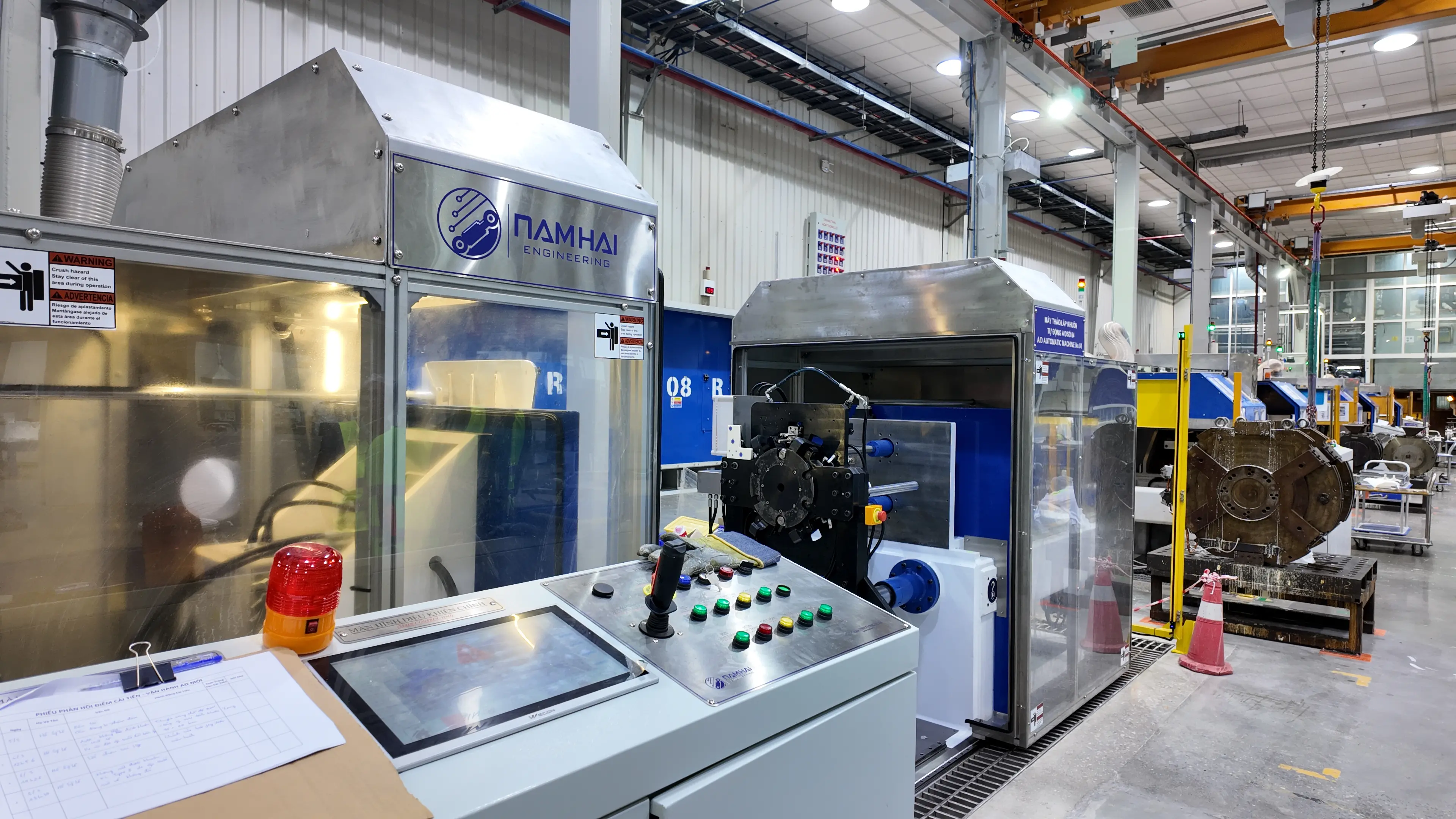 Chế tạo máy móc thủy lực